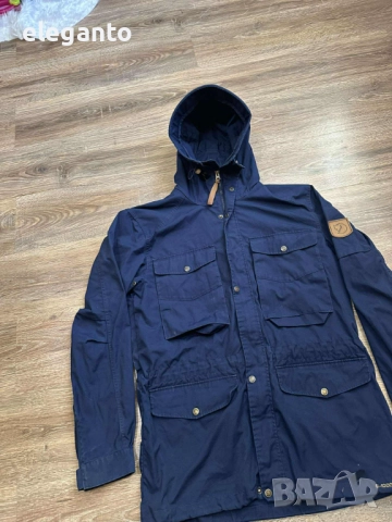 Мъжко яке Fjällräven Sarek G1000 Dark Navy Jacket , M размер, снимка 5 - Якета - 52413730