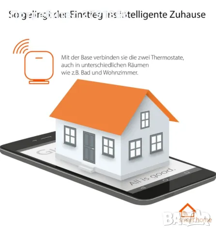 Gigaset Heating Pack ONE X - Комплект термостати за интелигентно управление на отоплението, снимка 6 - Камини - 50329656