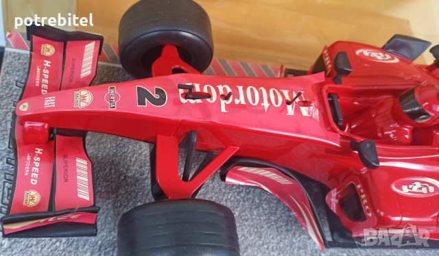 Инерционна количка Формула 1 / F1 - М 1:10 - за 10 €вро Нова , снимка 4 - Коли, камиони, мотори, писти - 52697704