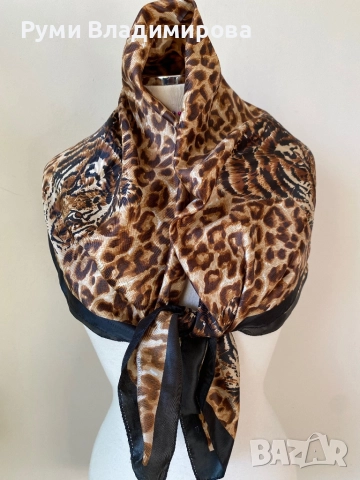 Леопардов шал/ различни видове, снимка 9 - Шалове - 45567433