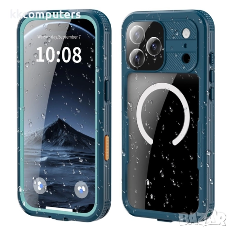 Водоустойчив калъф REDPEPPER за iPhone 17 Pro Max – IP68 защита и MagSafe съвместимост, 3 цвята, снимка 2 - Калъфи, кейсове - 52165211