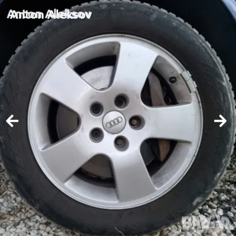 Джанти от Audi-Ronal 16ки 5/112 7J×16H2 ET45, снимка 3 - Гуми и джанти - 48663108