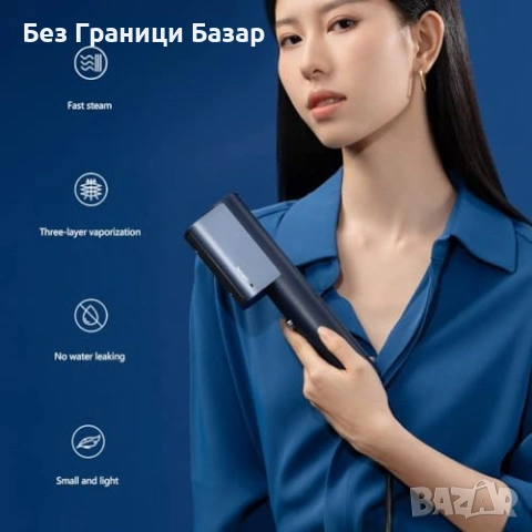 Нова парна ютия за пътуване Nesugar G3 0.34kg 900W компактен параход за дрехи, снимка 2 - Ютии - 53280232