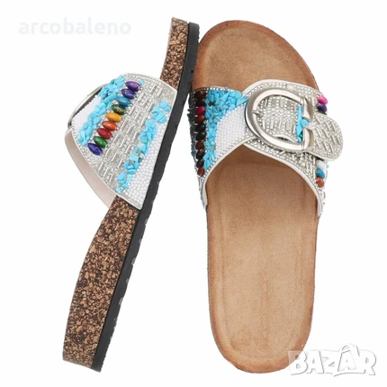 Дамски летни чехли, 4цвята , снимка 3 - Сандали - 50490284