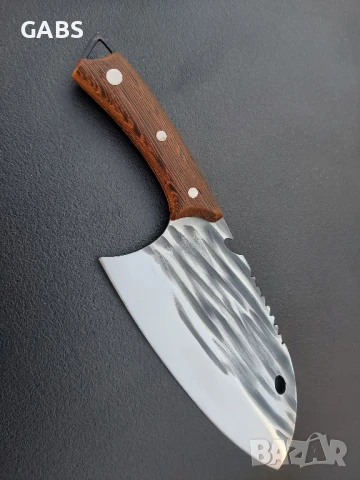 Азиатски сатър Santoku, снимка 3 - Ножове - 50668437