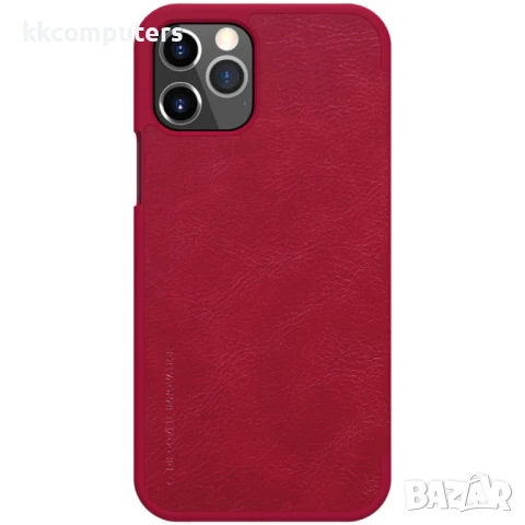 Apple iPhone 12 Pro/12 Nillkin Кожен Калъф и Протектор, снимка 2 - Калъфи, кейсове - 51121756