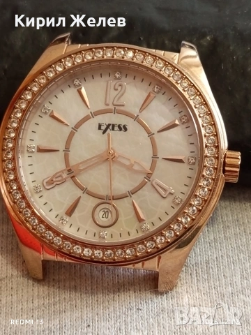 Фешън модел дамски часовник EXESS модерен дизайн много красив 71231