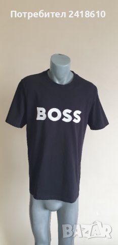 Hugo Boss Cotton  Mens Size 50/L НОВО! ОРИГИНАЛ! Мъжка Тениска!, снимка 8 - Тениски - 44480186