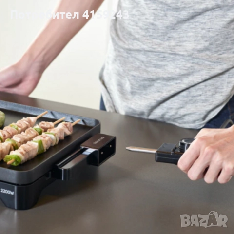 Taurus Steakmax 2200 – XL електрическа скара, снимка 2 - Скари - 51637079