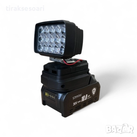 Комплект акумулаторни инстументи 7 в 1, 36V, 10Ah, 4 Батерии, Куфар, снимка 9 - Други инструменти - 51698969