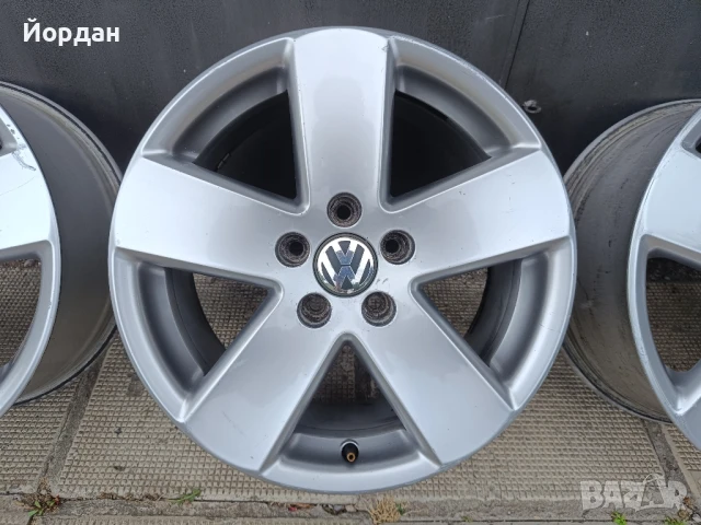 ОРИГИНАЛНИ джанти 17' цола 5x112 57,1 VW / Фолксваген АУДИ Сеат Шкода, снимка 8 - Гуми и джанти - 51238366
