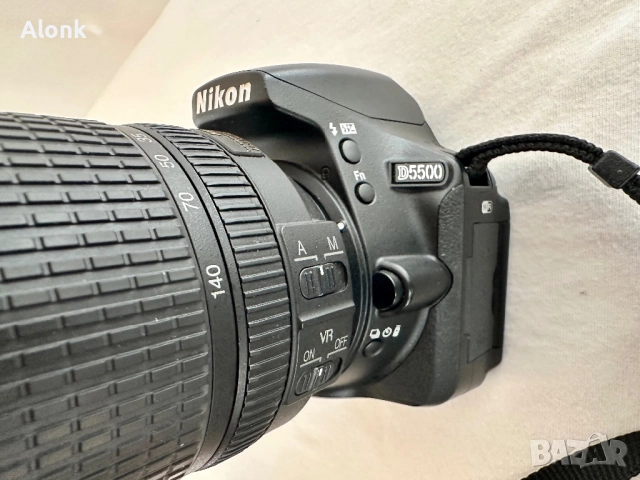 Nikon D5500, снимка 5 - Фотоапарати - 52178745