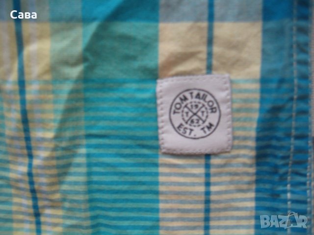 Ризи TOM TAILOR  мъжки,Л, снимка 3 - Ризи - 41579296