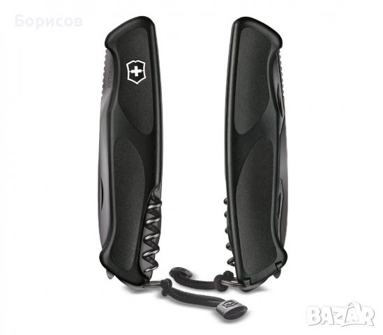 Швейцарски джобен нож Victorinox Ranger Grip 55 Onyx Black or Red, снимка 4 - Ножове - 39866719