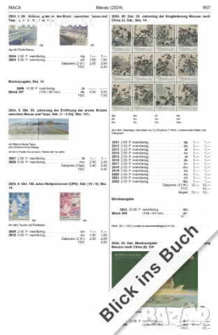 Каталог MICHEL - Китай и Монголия 2025 г., снимка 4 - Филателия - 51762199