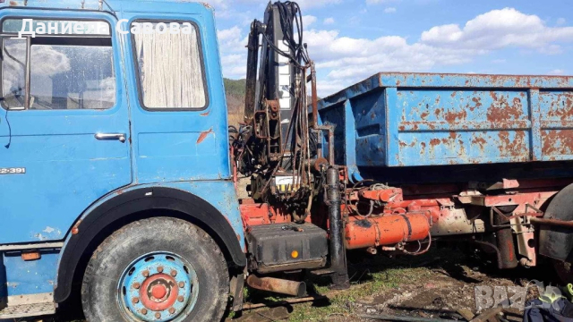 MAN Самосвал с кран, снимка 2 - Камиони - 44715973