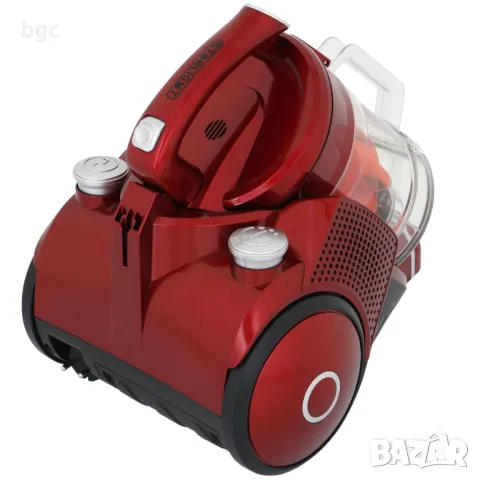 Прахосмукачка без торба Star-Light ACVS-720R, 2 л, Телескопична тръба, 700 W, Филтър HEPA, Червена, снимка 2 - Прахосмукачки - 49171047