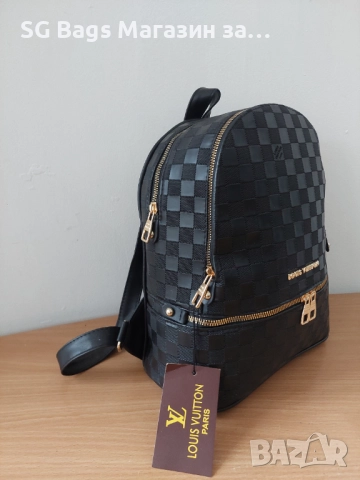 Louis vuitton дамска чанта тип раница дамска раница код 275, снимка 9 - Раници - 42989130