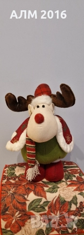 Коледен елен - 75 см, разтегателен , снимка 2 - Декорация за дома - 52455960