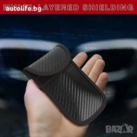 Калъф за заглушаване и блокиране на KEYLESS-GO RFID сигнал, снимка 5 - Аксесоари и консумативи - 49586794