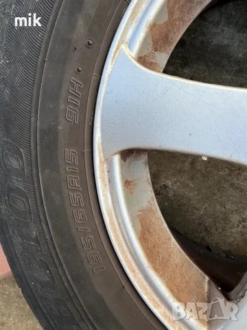Оригинални ляти джанти от VW с гуми, снимка 3 - Гуми и джанти - 50031331