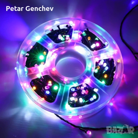 Водоустойчиви Коледни Led лампички Звездно небе - 50 метра 240 светлини, снимка 6 - Декорация за дома - 52892263