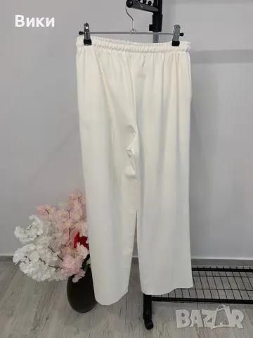 Бял панталон в размер XS, подходящ и за S, снимка 5 - Панталони - 50257566