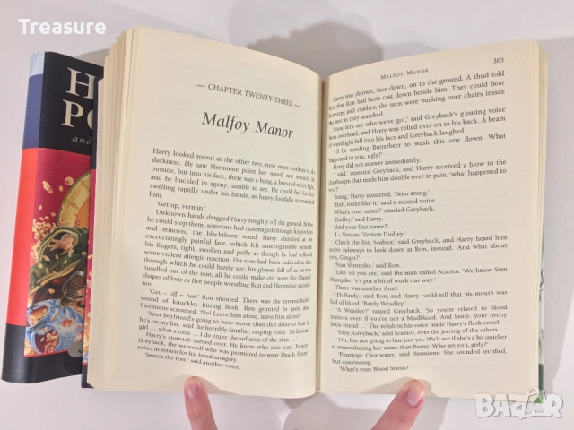 Harry Potter and the Deathly Hallows - J. K. Rowling, снимка 13 - Художествена литература - 39122169