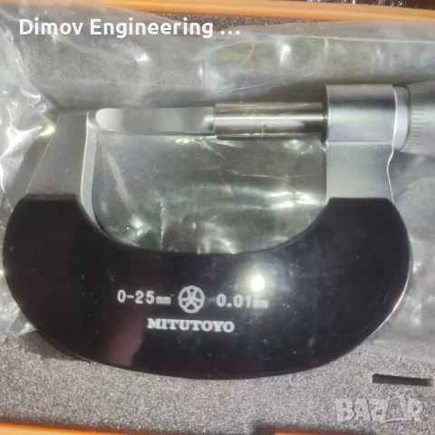 Микрометър 0-25мм Mitutoyo , снимка 2 - Други инструменти - 49342172