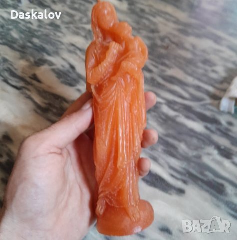 Продавам свещ Дева Мариа, снимка 2 - Декорация за дома - 41346024