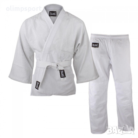 кимоно за джудо max, бял цвят  Изработено от 100% здрав и плътен висококачествен памук 