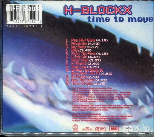 H=Blockx, снимка 2 - CD дискове - 36044457
