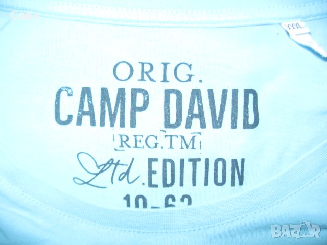 Тениски CAMP DAVID  мъжки,ХЛ и 2ХЛ, снимка 4 - Тениски - 41449062