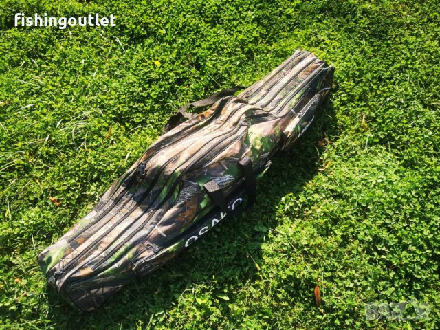  Калъф троен за 6 въдици с макари 100 ,130 , 150 и 160 см , снимка 7 - Такъми - 30887215