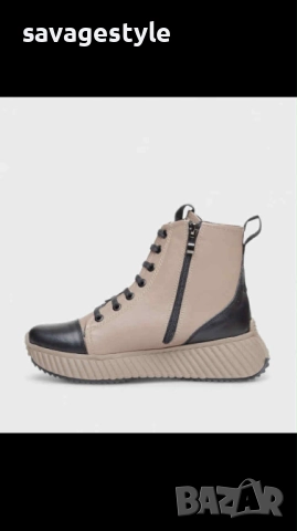 Дамски стилни боти естествена кожа , снимка 3 - Дамски боти - 51843464