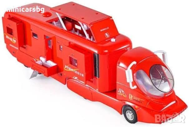 Метални колички: Каравана с фигурка , снимка 4 - Колекции - 32015042