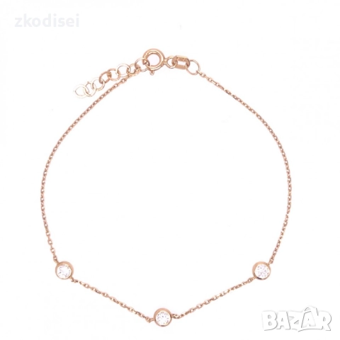 Златна дамска гривна 1,13гр. 19,0см. 14кр. проба:585 модел:33717-4, снимка 1