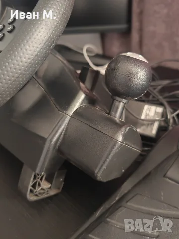 Волан с педали Logitech Driving force Gt 900 градуса , снимка 6 - Джойстици и геймпадове - 55840882