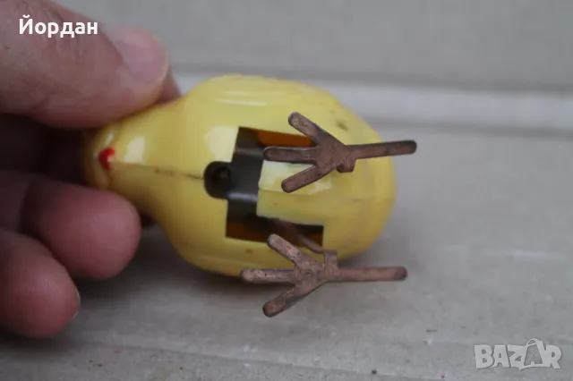 Стара детска играчка с пружина , снимка 6 - Антикварни и старинни предмети - 48681395