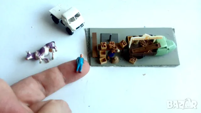 диорама за влакчета за мащаб HO