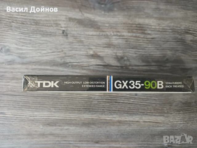 Магнетофонни ролки с лента TDK GX35-90B, 2бр., снимка 3 - Други - 50749232