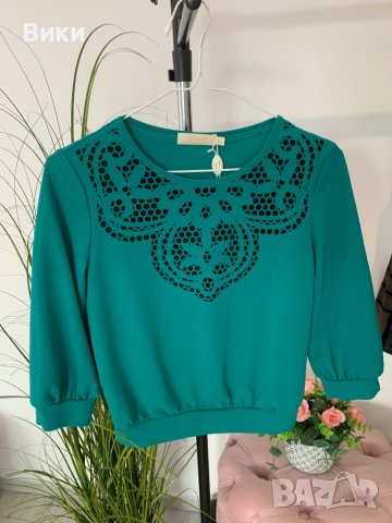 Дамска блуза в размер М, снимка 3 - Блузи с дълъг ръкав и пуловери - 44407164