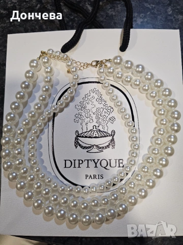 Красиво перлено колие