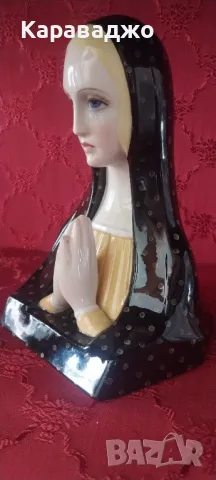 Порцеланова Мадона, снимка 2 - Статуетки - 49617975