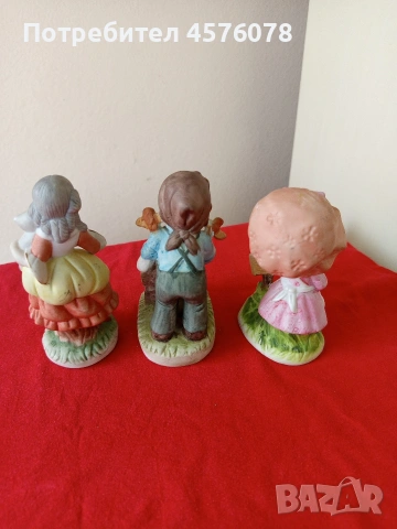 лот от три красиви порцеланови фигури, снимка 4 - Декорация за дома - 53730338