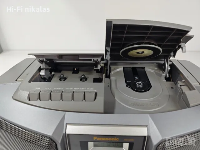 FM радио касетофон CD player PANASONIC RX-DS5 , снимка 4 - Радиокасетофони, транзистори - 47848006