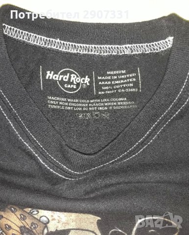 Тениска Hard Rock Cafe Barcelona, снимка 2 - Тениски - 41699499