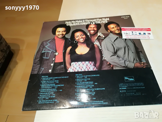 поръчана-GLADYS KNIGHT & THE PIPS-MADE IN GREAT BRITAIN 3103222029, снимка 2 - Грамофонни плочи - 36300170