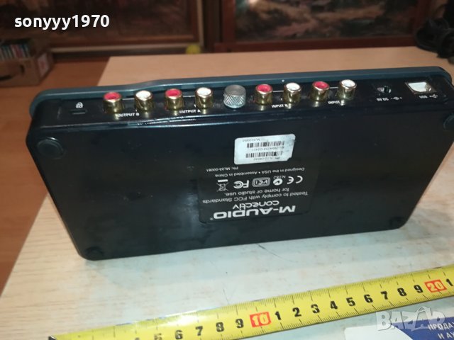 m-audio 1409230959, снимка 15 - Ресийвъри, усилватели, смесителни пултове - 42186466