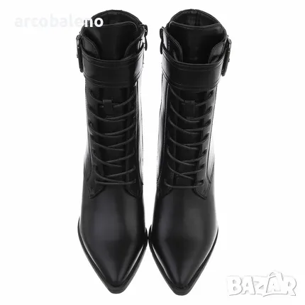 Дамски боти с връзки, 2цвята , снимка 9 - Дамски боти - 47883148